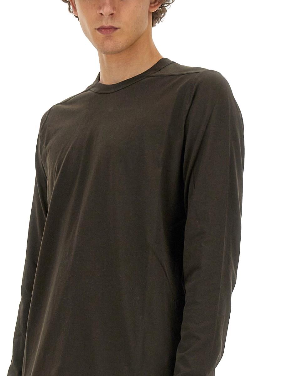 RICK OWENS T-SHIRT IN COTONE