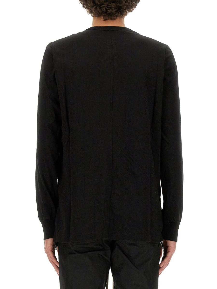 RICK OWENS T-SHIRT IN COTONE