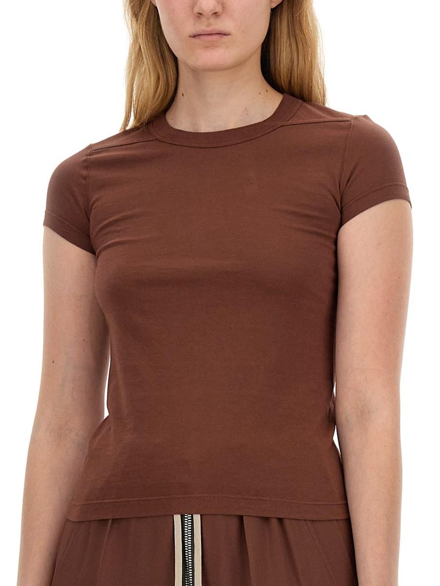 RICK OWENS T-SHIRT IN COTONE