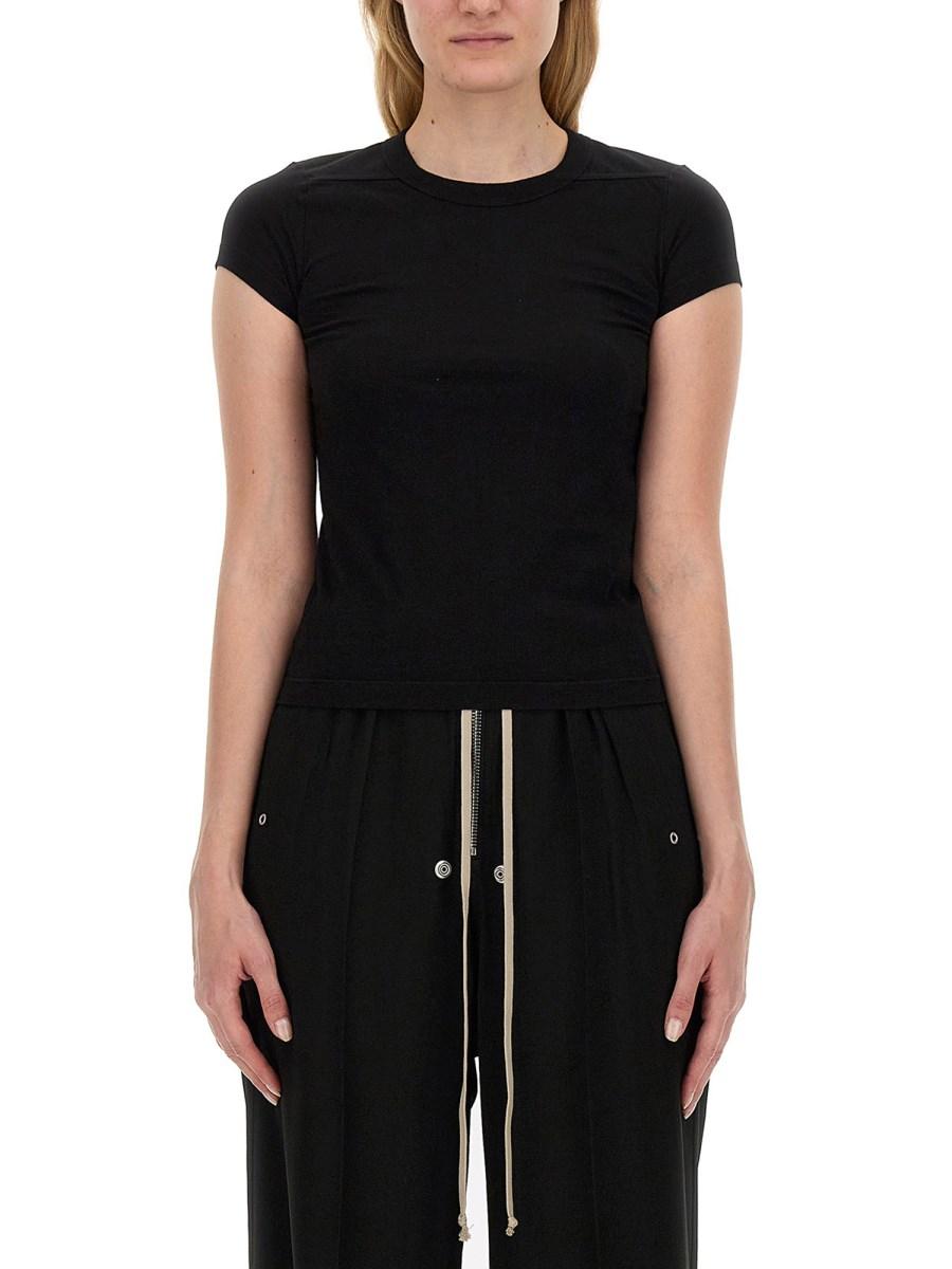 RICK OWENS T-SHIRT IN COTONE