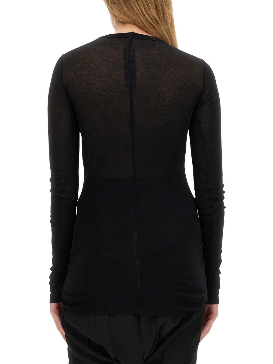 RICK OWENS T-SHIRT IN COTONE