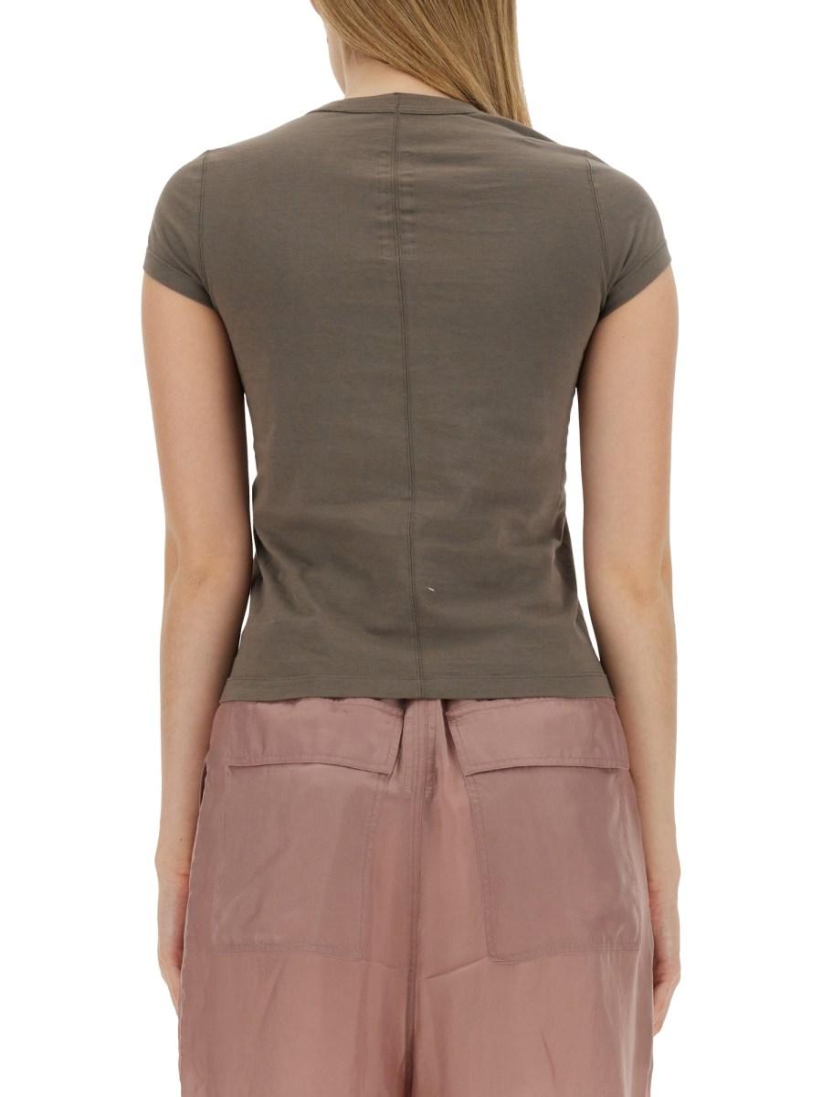 RICK OWENS T-SHIRT IN COTONE