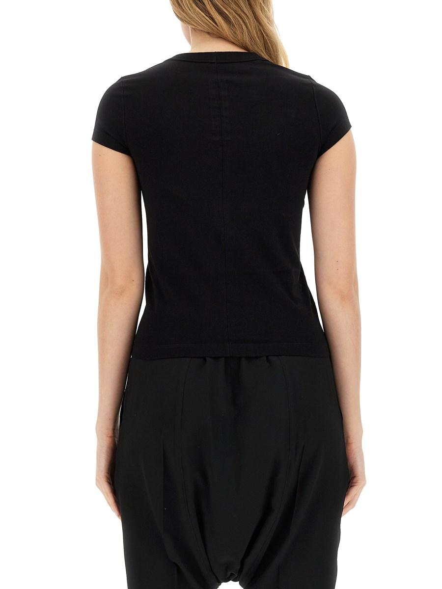 RICK OWENS T-SHIRT IN COTONE