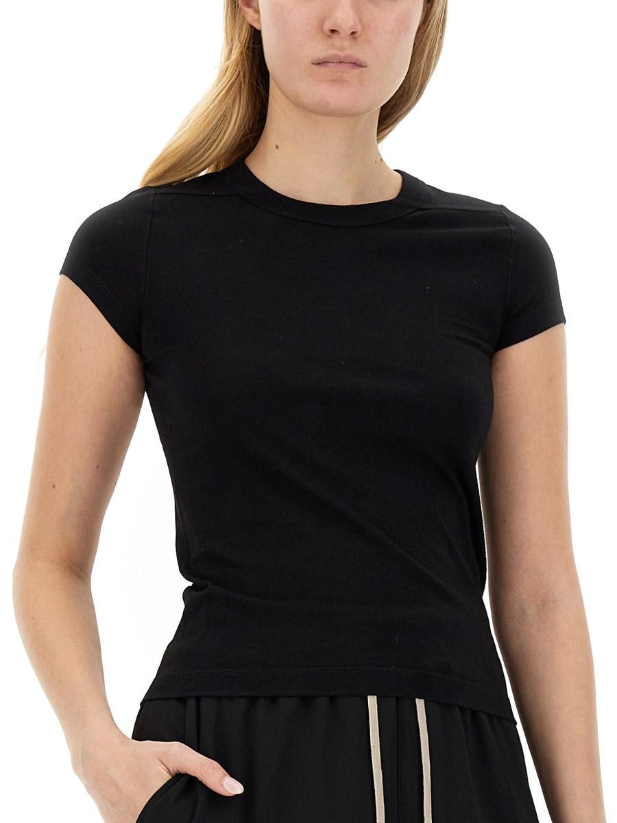RICK OWENS T-SHIRT IN COTONE