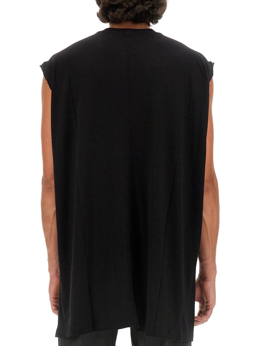 RICK OWENS T-SHIRT IN LANA