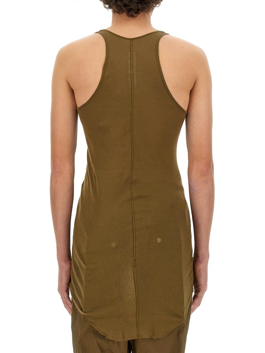 RICK OWENS TANK TOP IN COTONE