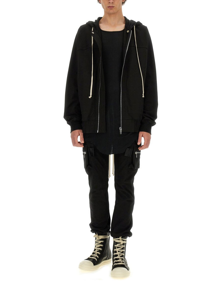 RICK OWENS TANK TOP IN COTONE
