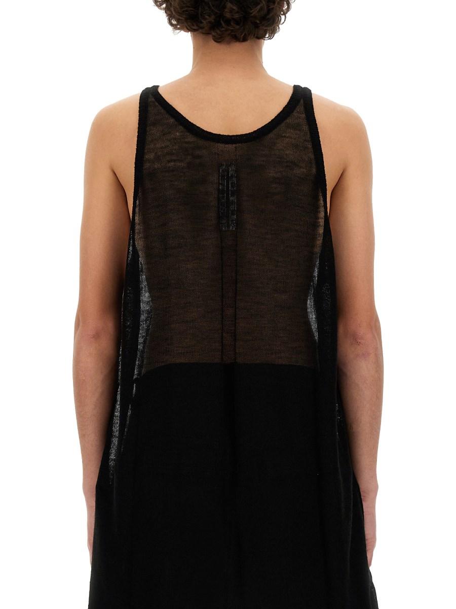 RICK OWENS TANK TOP IN MAGLIA