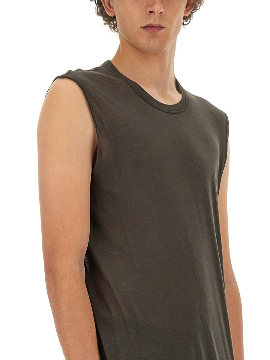 RICK OWENS TOP IN COTONE