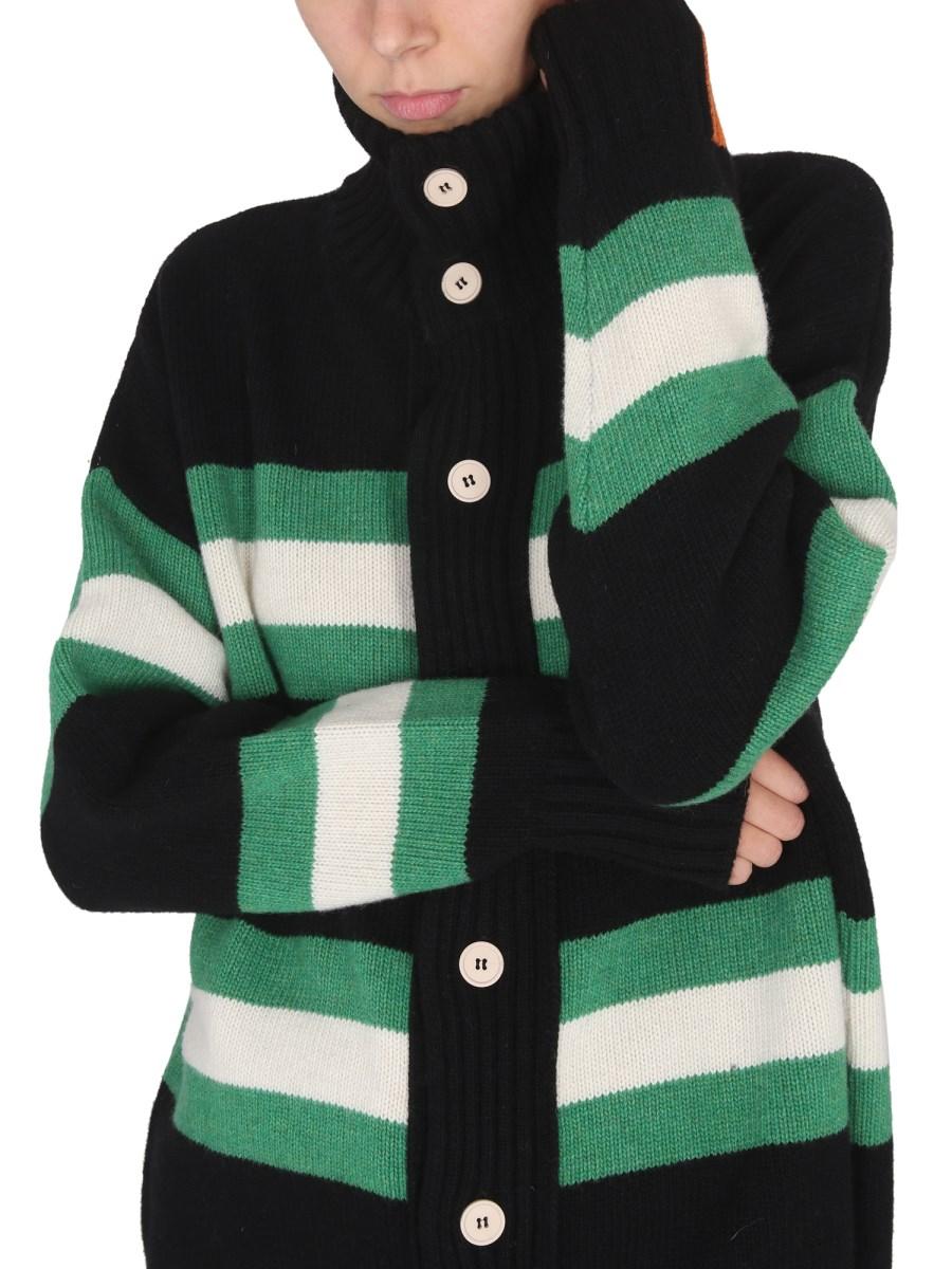 RIGHT FOR CARDIGAN A COLLO ALTO