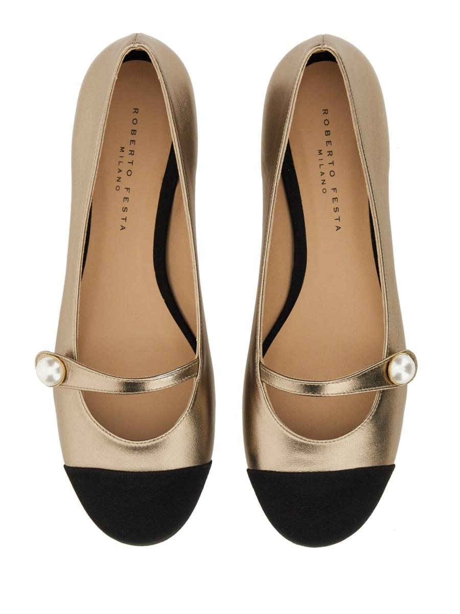 ROBERTO FESTA BALLERINA MARY JANE IN NAPPA