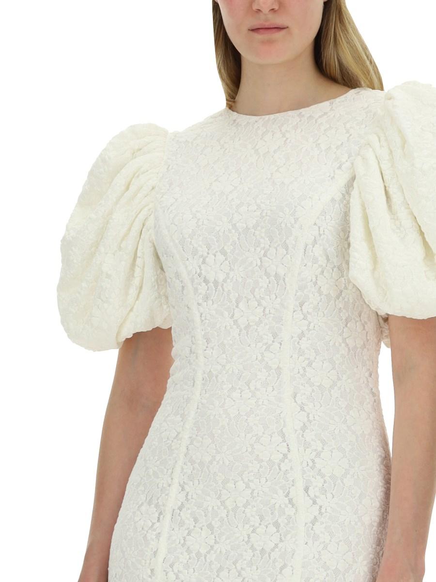 ROTATE BIRGER CHRISTENSEN ABITO MIDI IN PIZZO