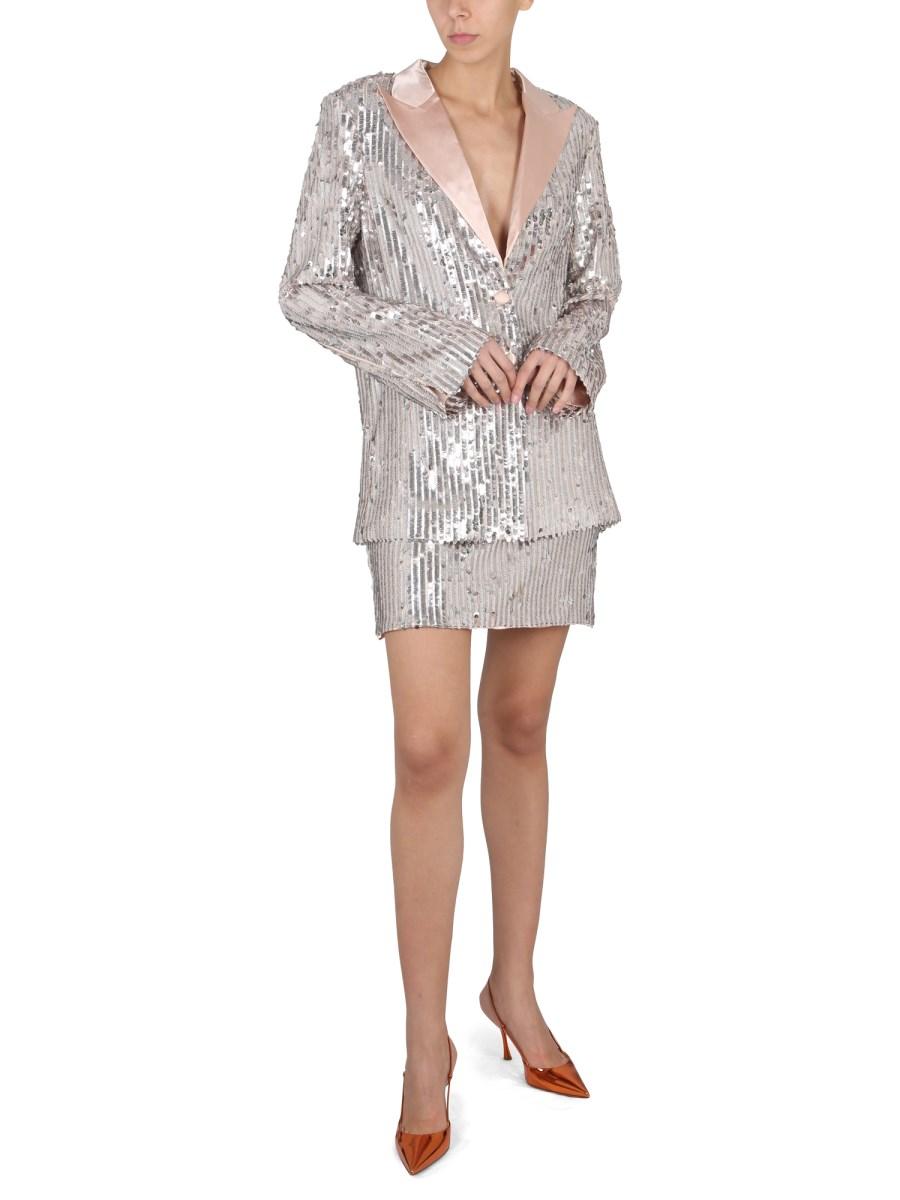 ROTATE BIRGER CHRISTENSEN BLAZER CON PAILLETTES