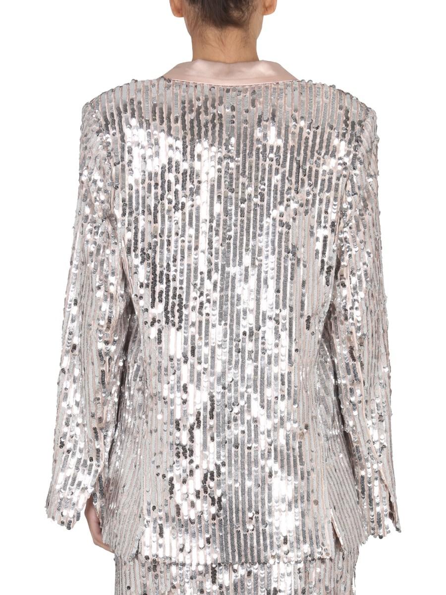 ROTATE BIRGER CHRISTENSEN BLAZER CON PAILLETTES