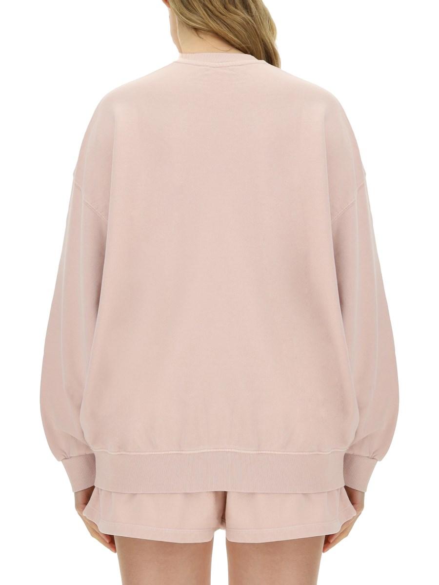 ROTATE BIRGER CHRISTENSEN FELPA CON LOGO IN COTONE