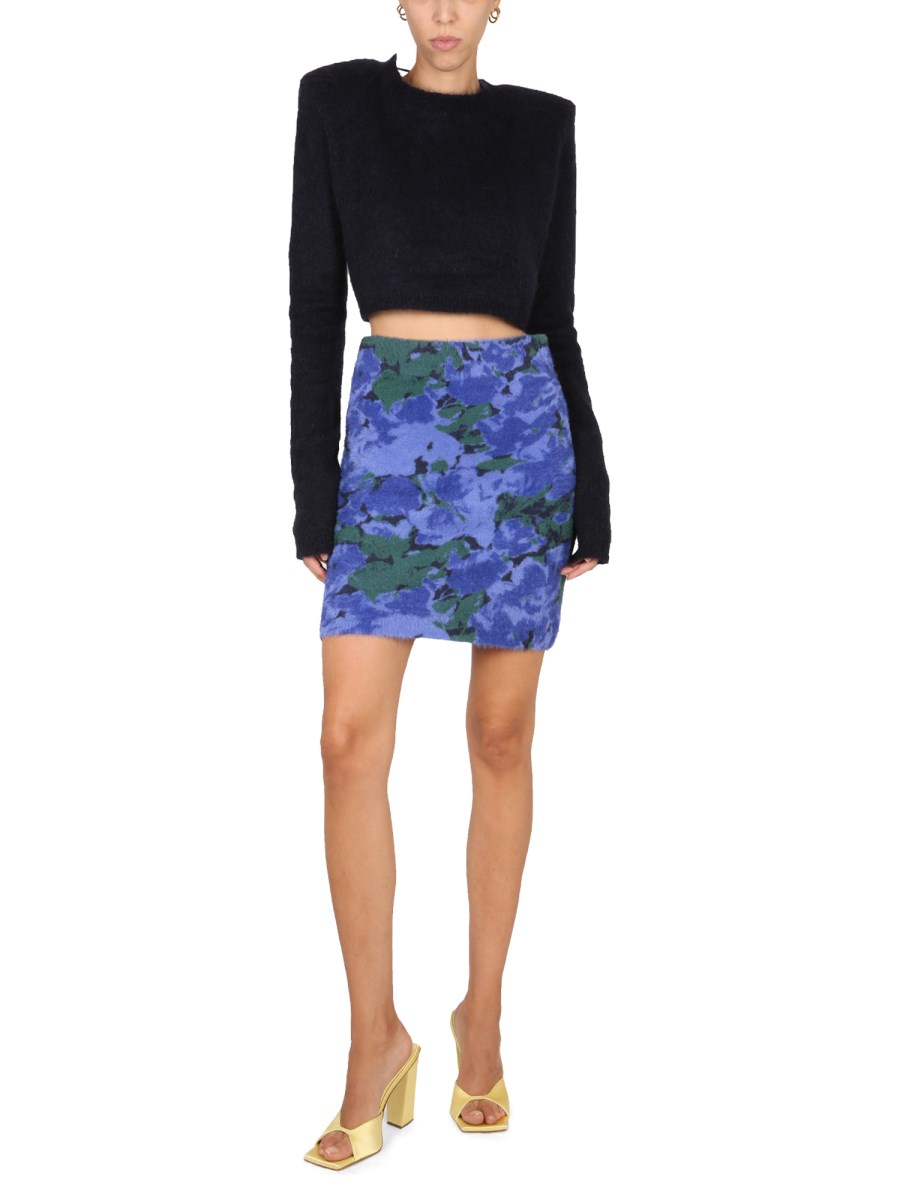 ROTATE BIRGER CHRISTENSEN GONNA IN MAGLIA JACQUARD