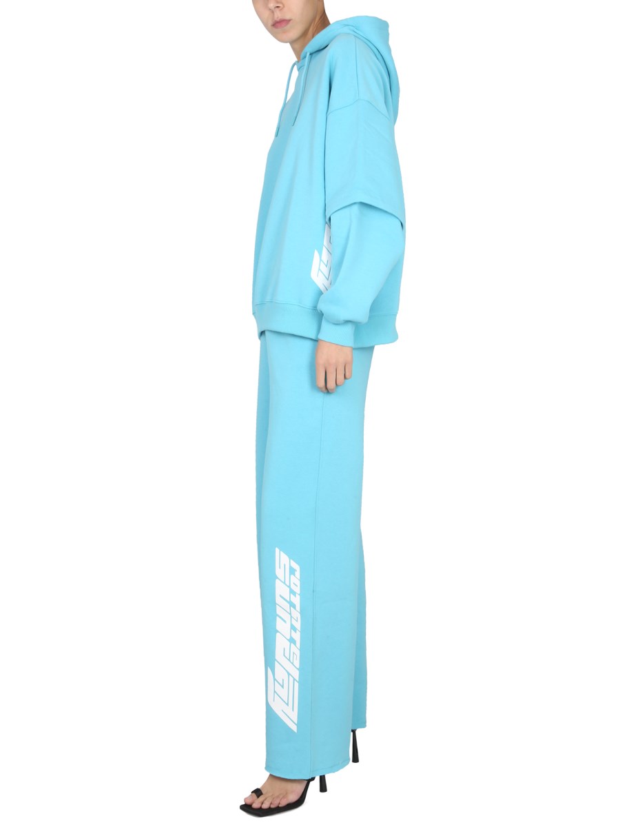 ROTATE BIRGER CHRISTENSEN PANTALONI MIMI IN COTONE