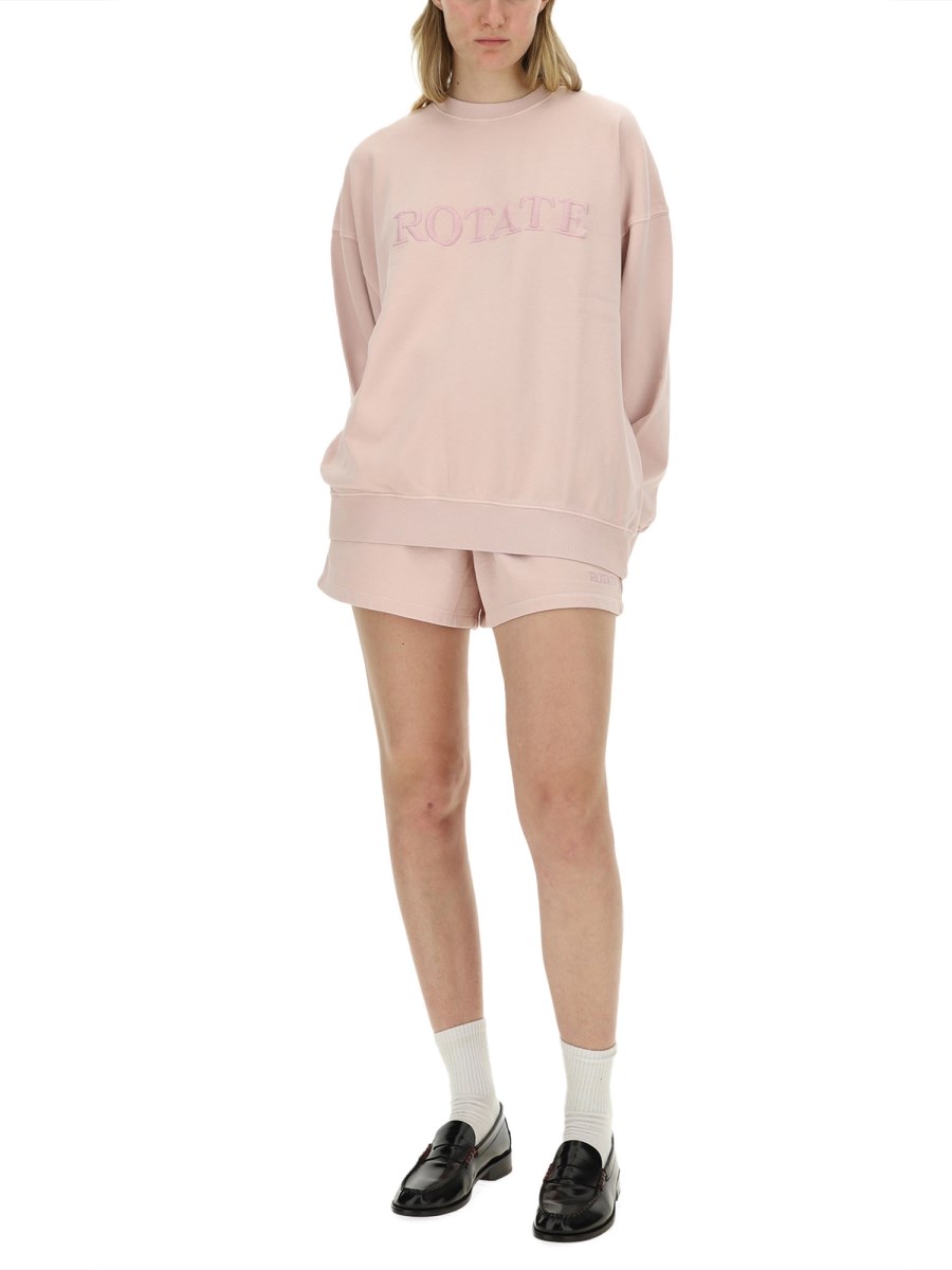 ROTATE BIRGER CHRISTENSEN SHORTS IN COTONE
