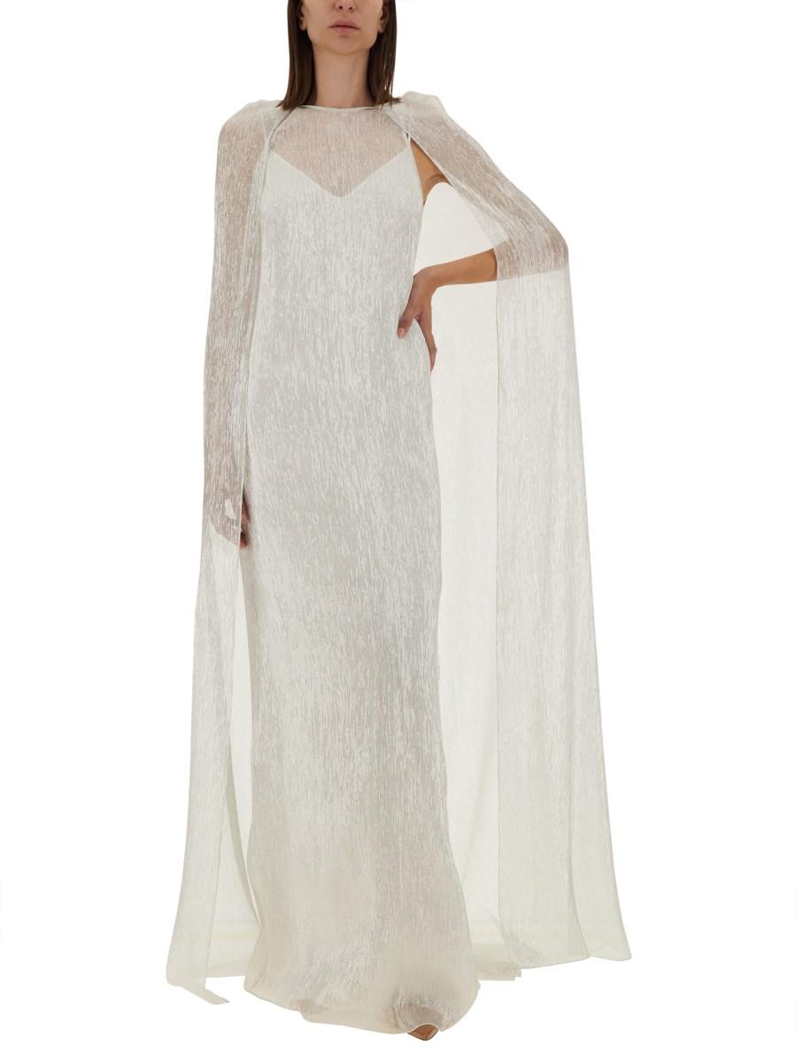 S MAX MARA ABITO DELTA BRIDAL IN SETA