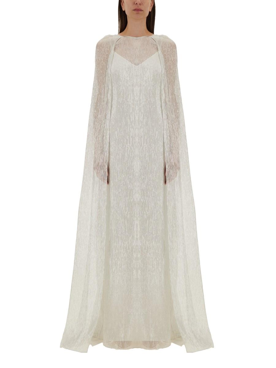 S MAX MARA ABITO DELTA BRIDAL IN SETA