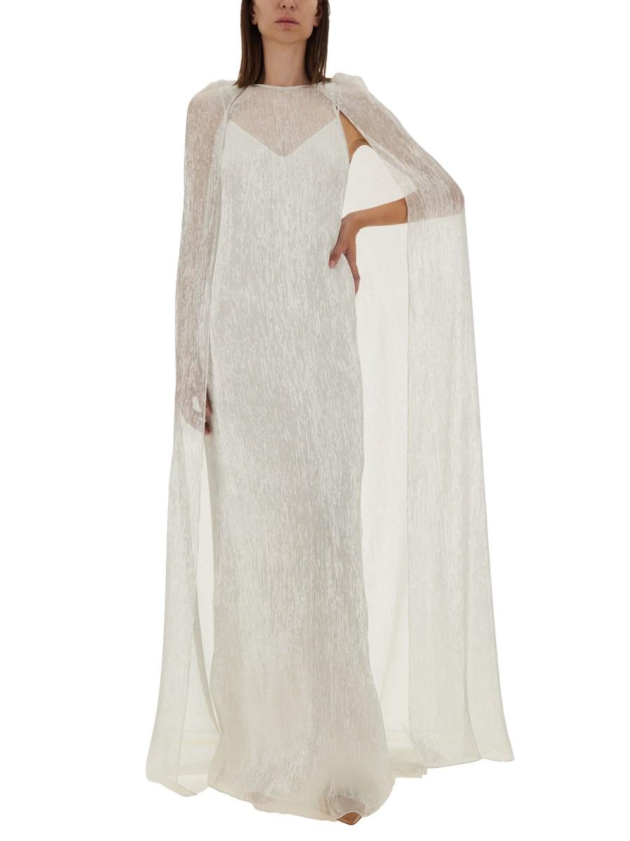 S MAX MARA ABITO DELTA BRIDAL IN SETA