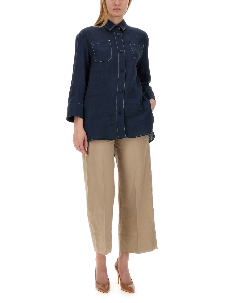 S MAX MARA CAMICIA DARIA IN LINO