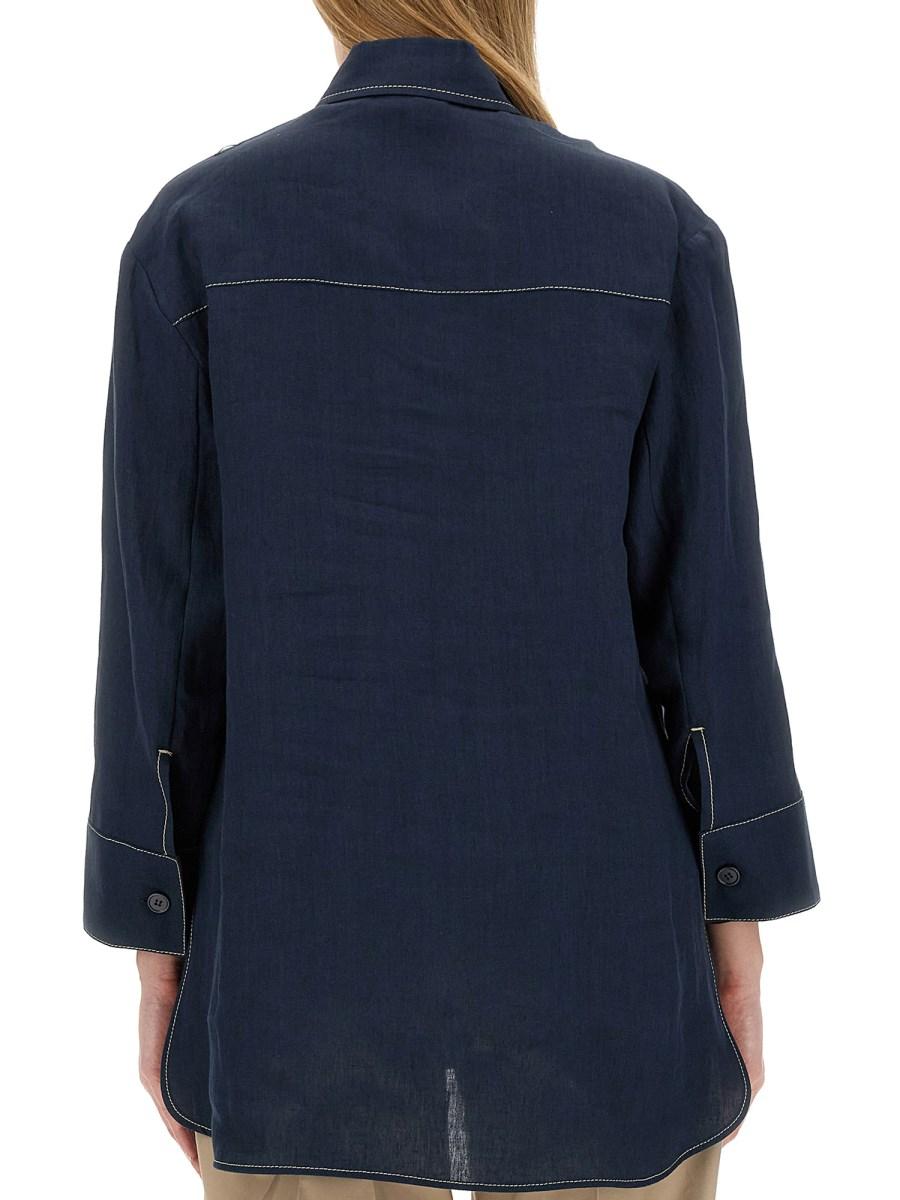 S MAX MARA CAMICIA DARIA IN LINO