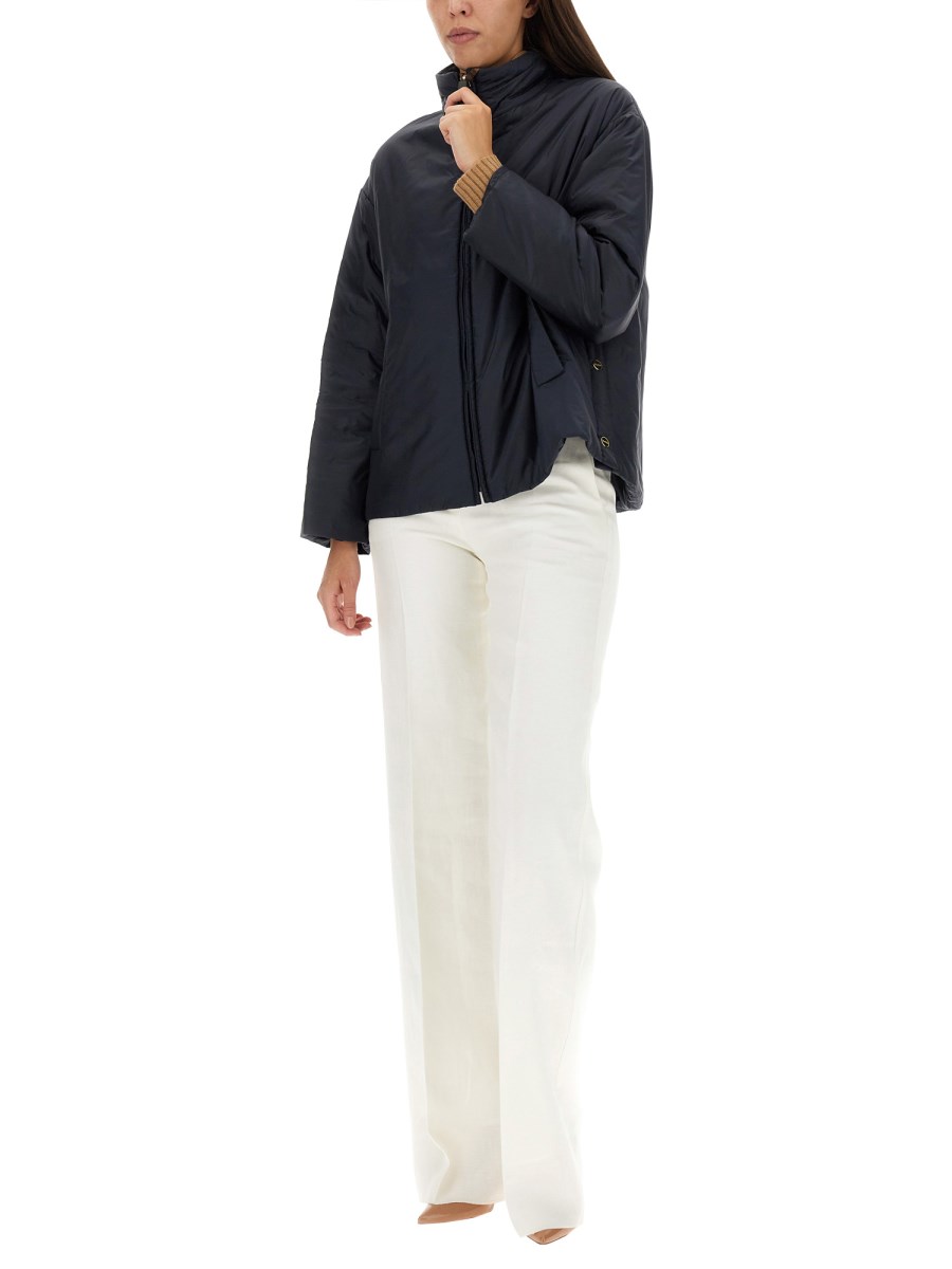 S MAX MARA GIACCA IN TESSUTO TECNICO A COLLO ALTO