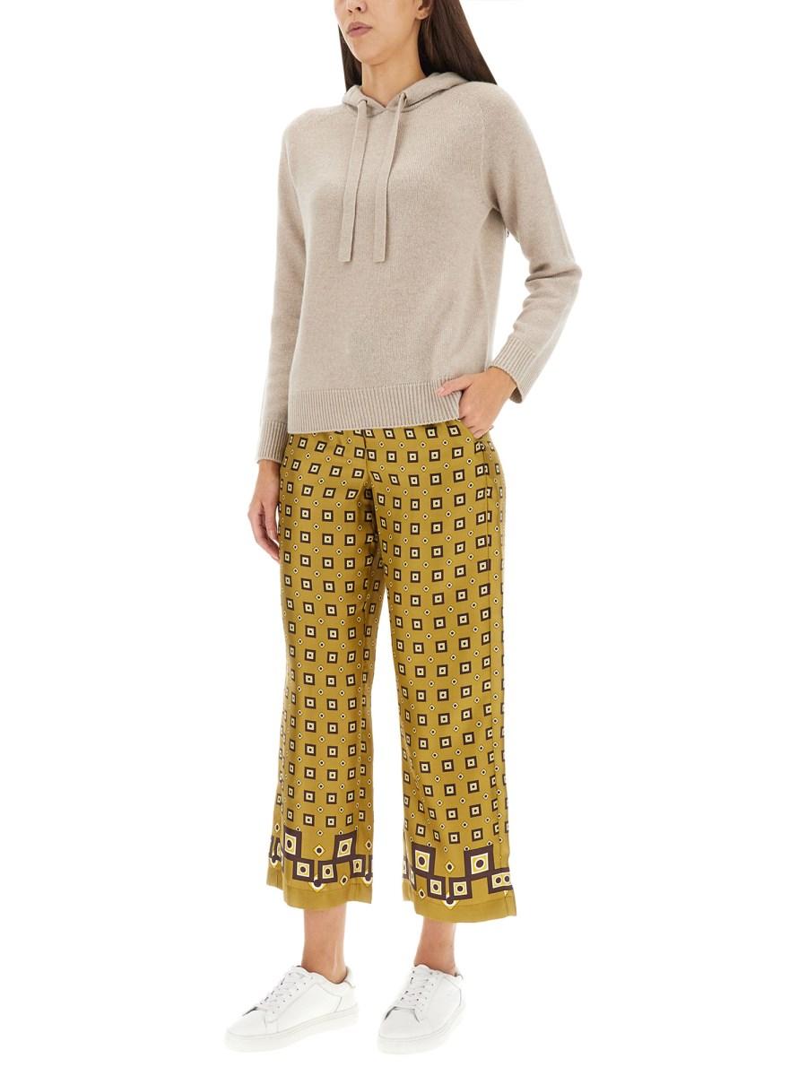 S MAX MARA MAGLIA CON CAPPUCCIO
