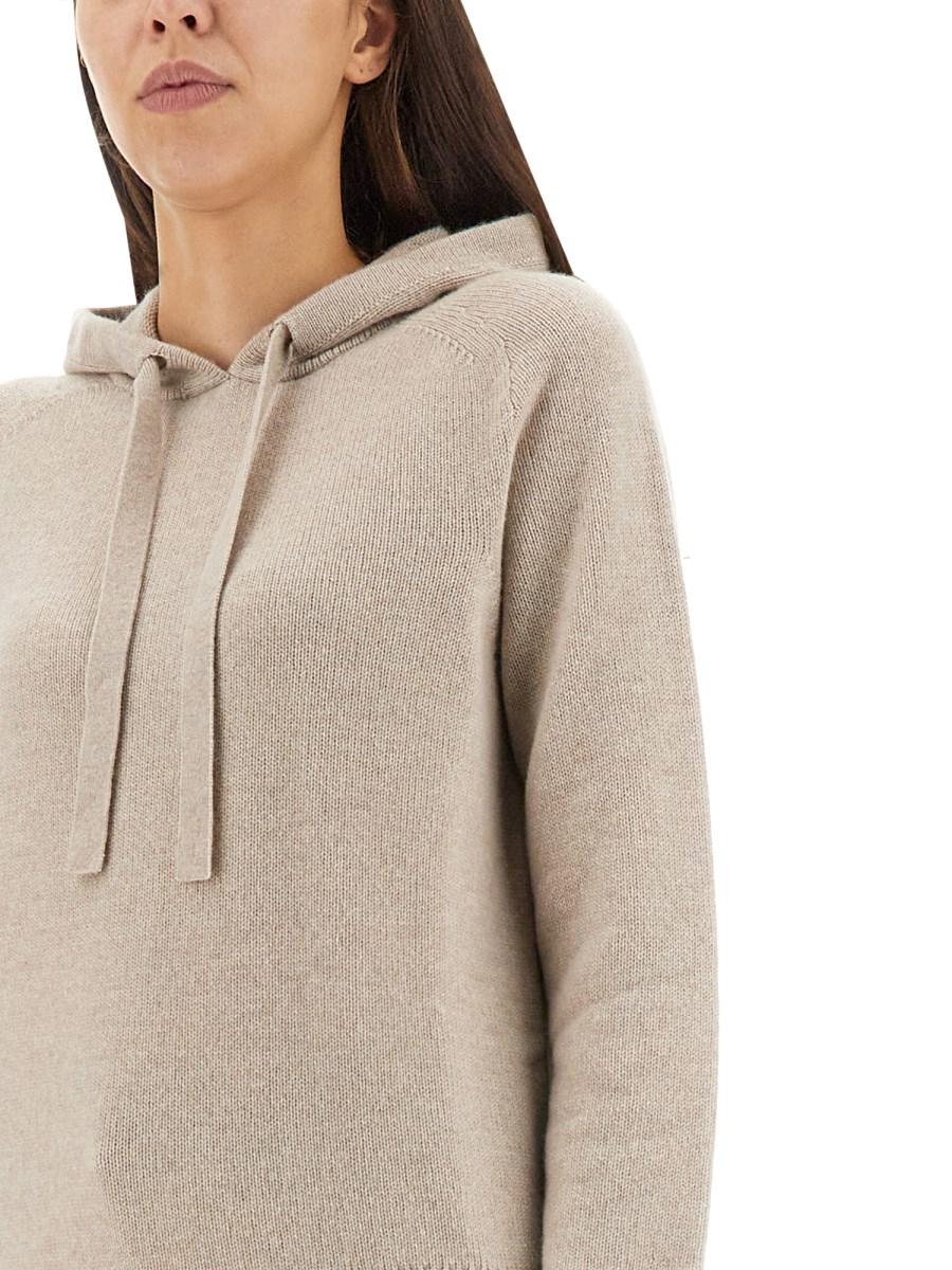 S MAX MARA MAGLIA CON CAPPUCCIO