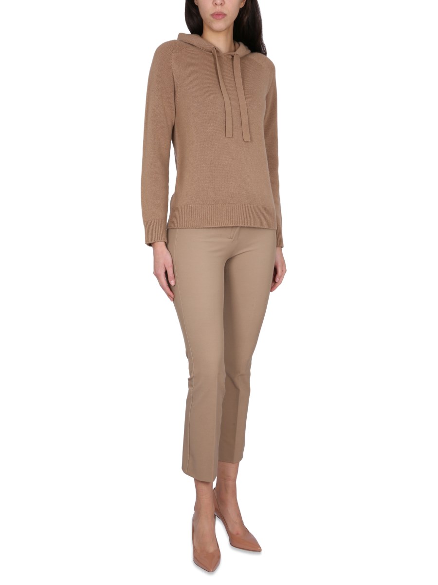 S MAX MARA MAGLIA CON CAPPUCCIO