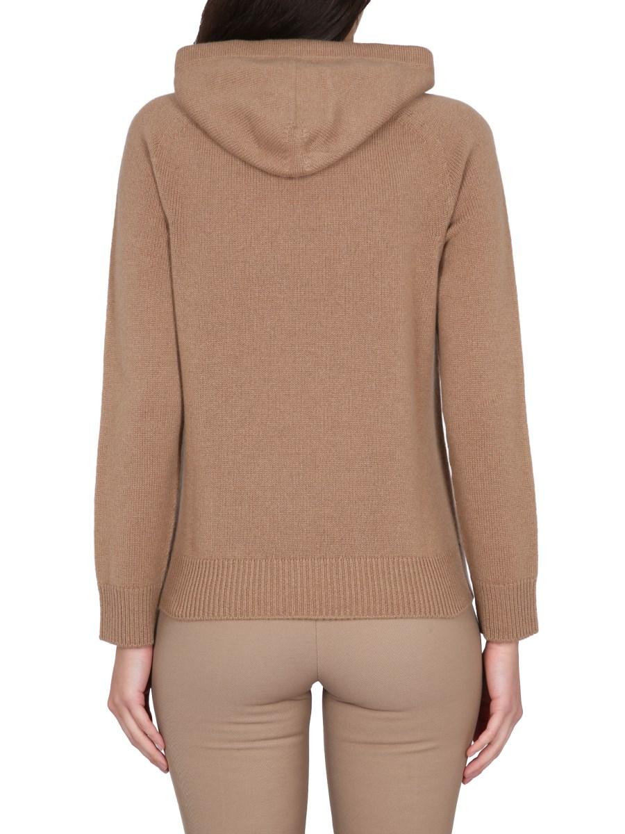 S MAX MARA MAGLIA CON CAPPUCCIO