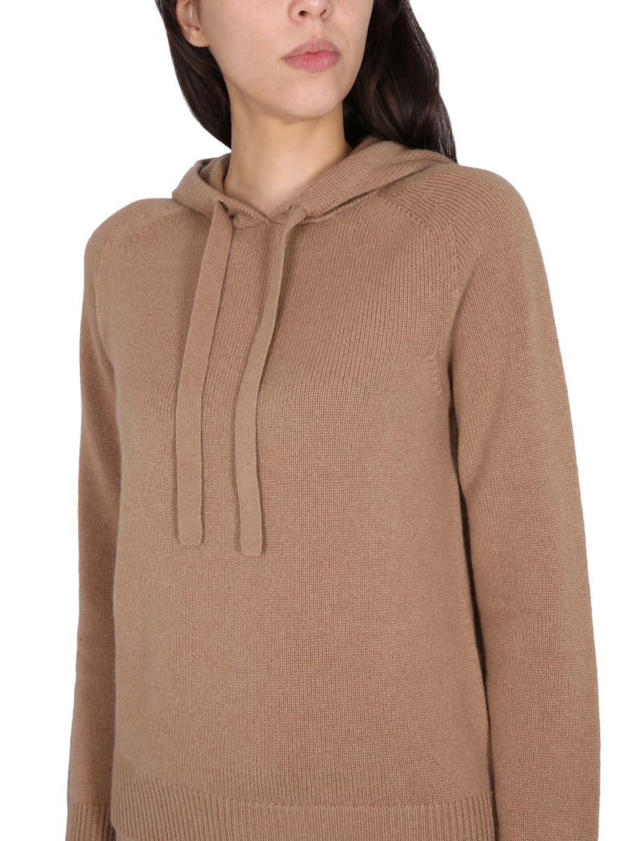 S MAX MARA MAGLIA CON CAPPUCCIO