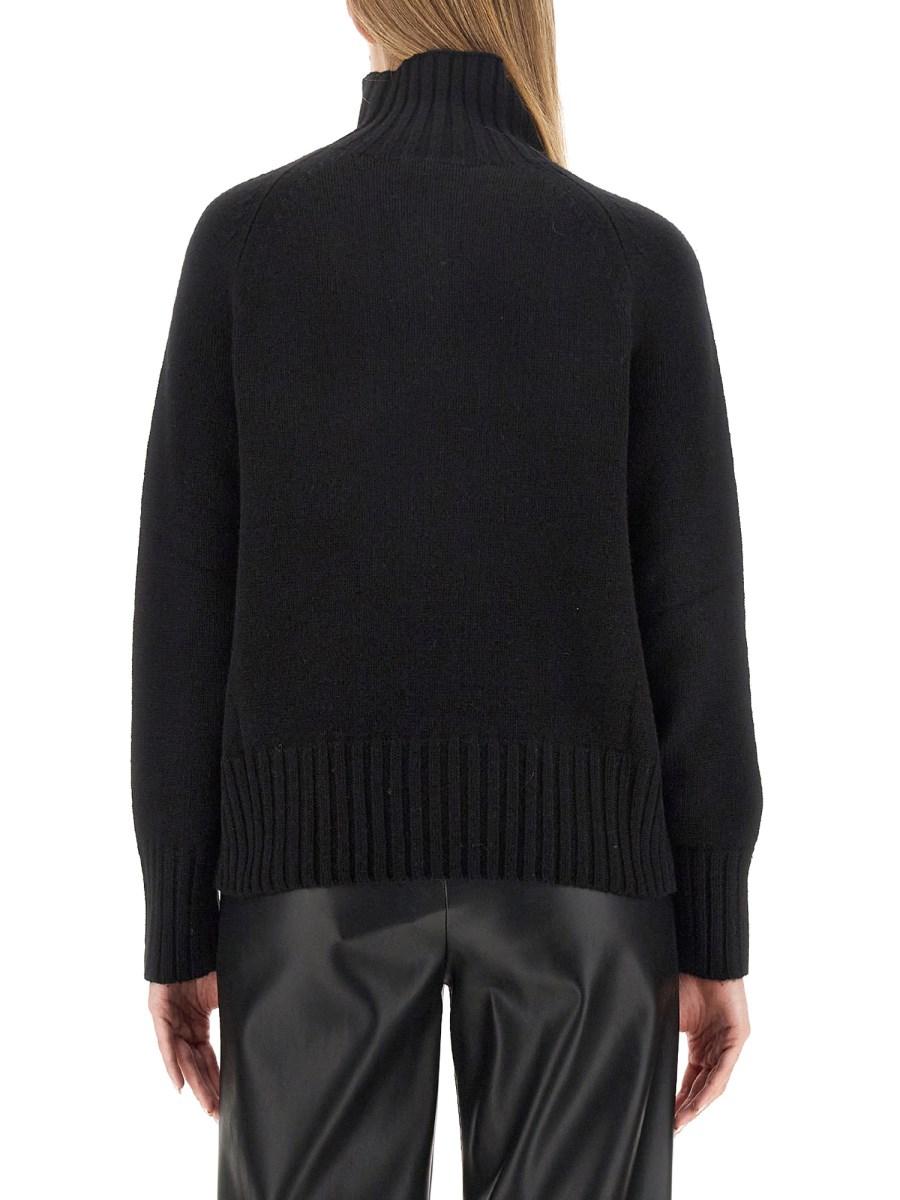 S MAX MARA MAGLIA IN LANA CON COLLO ALTO
