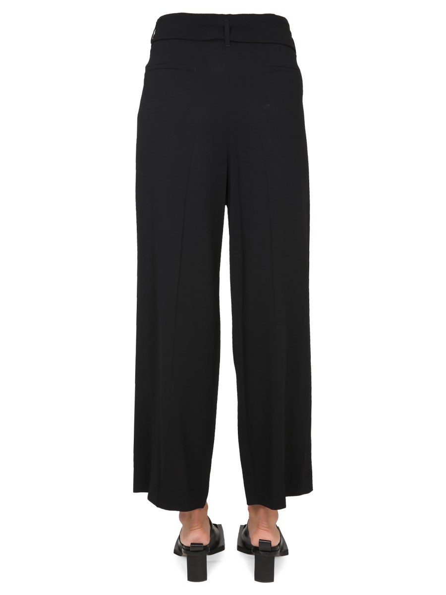 S MAX MARA PANTALONE "GLOBO" CON CINTURA