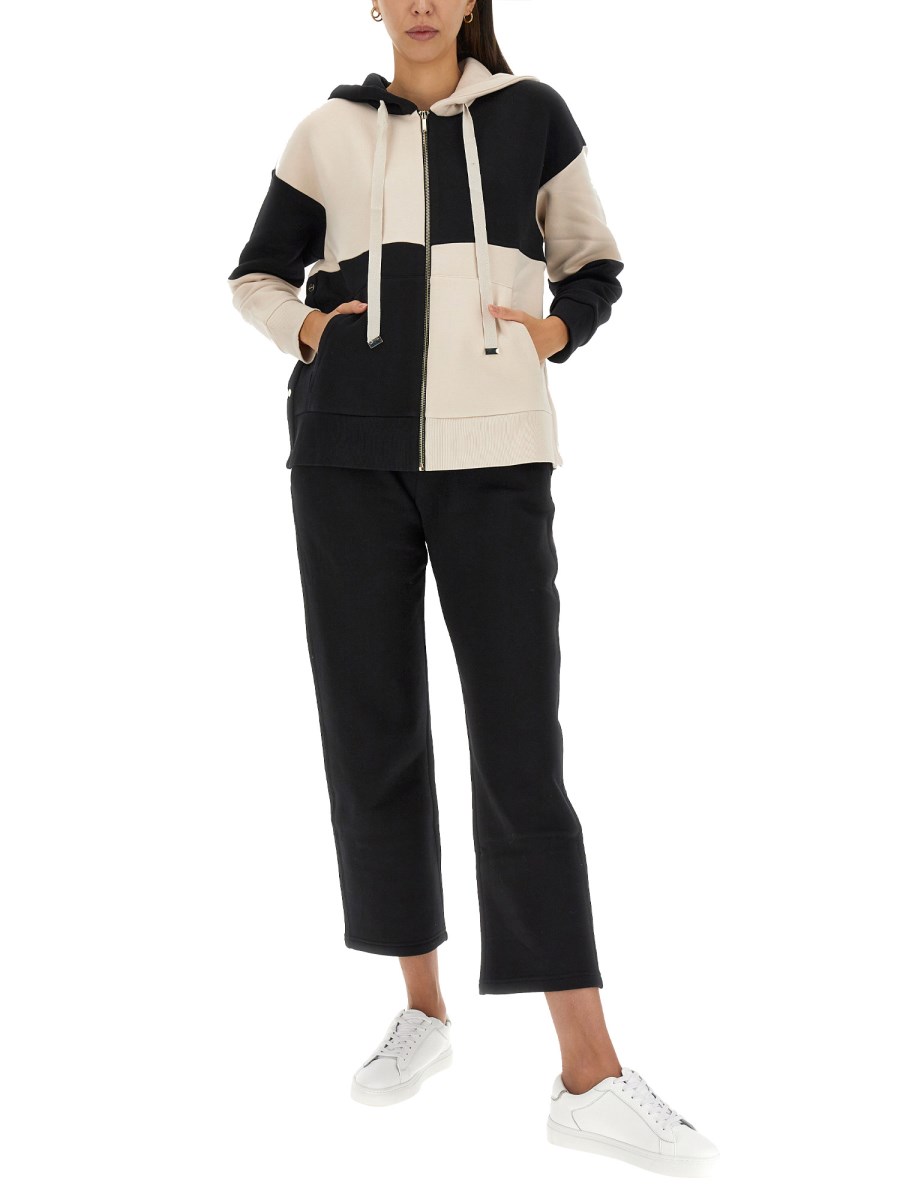 S MAX MARA PANTALONE JOGGING IN JERSEY DI COTONE
