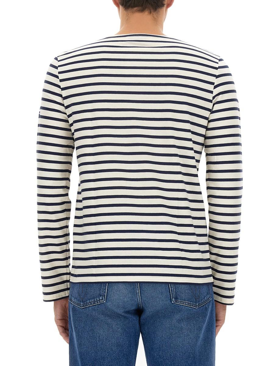 SAINT JAMES T-SHIRT A RIGHE
