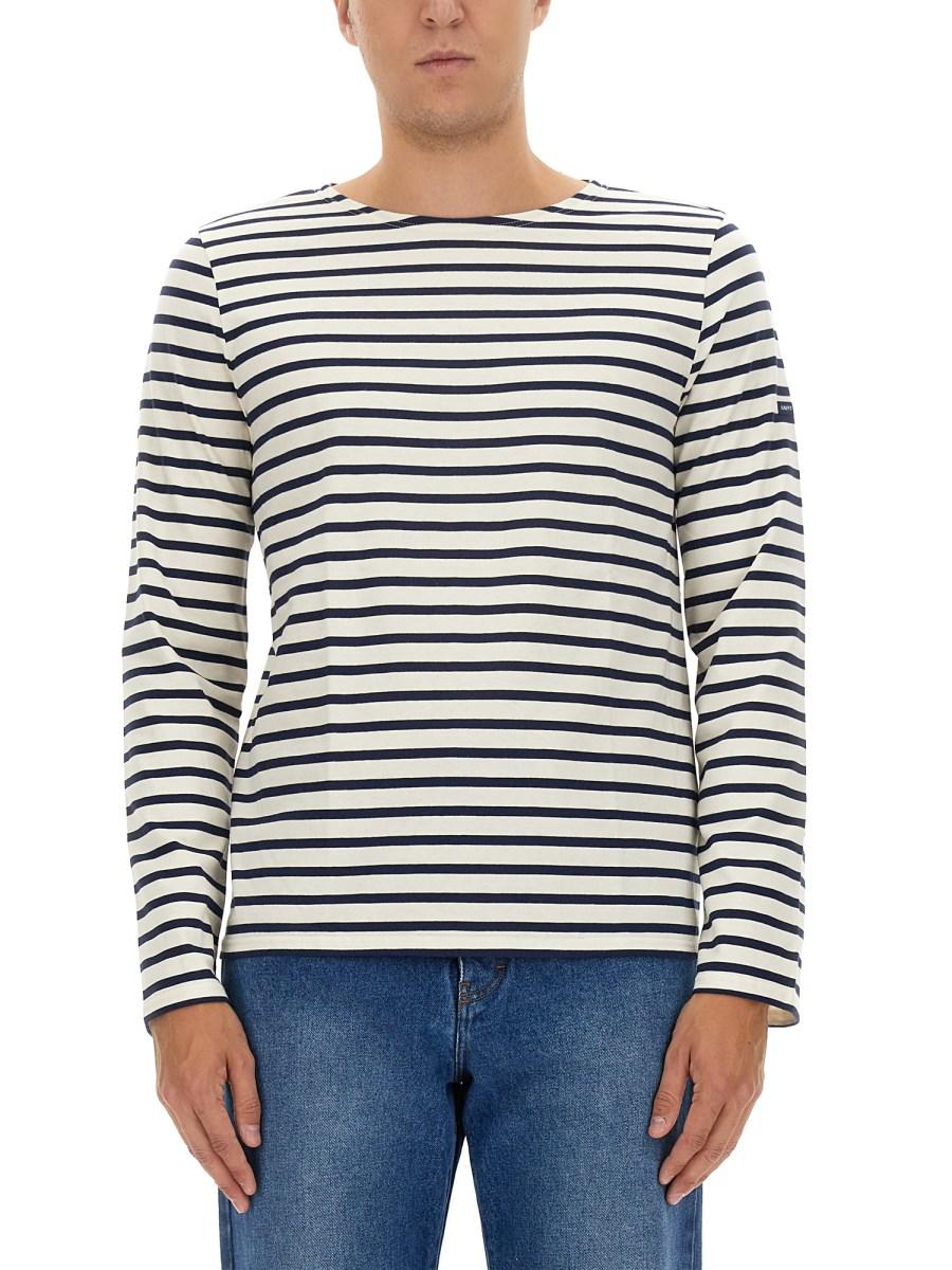 SAINT JAMES T-SHIRT A RIGHE