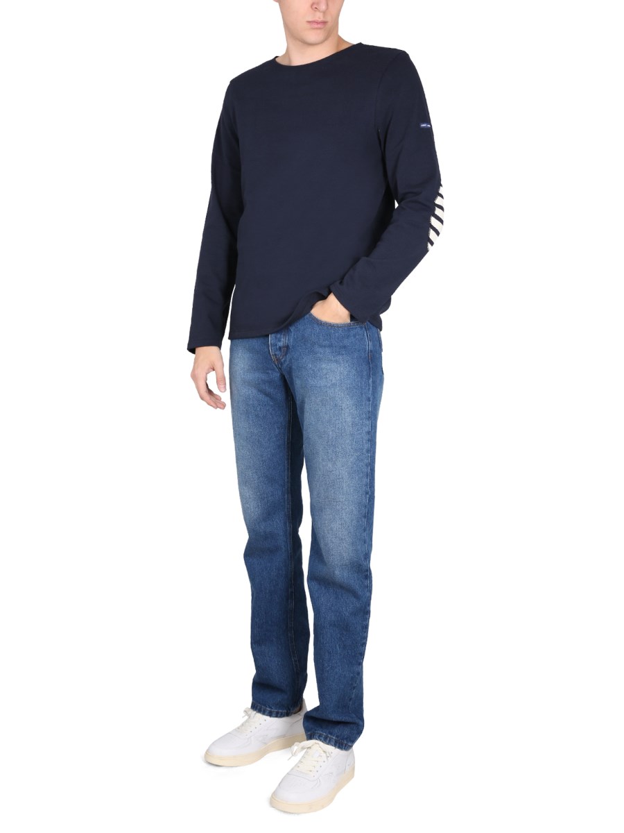 SAINT JAMES T-SHIRT MERID IN COTONE