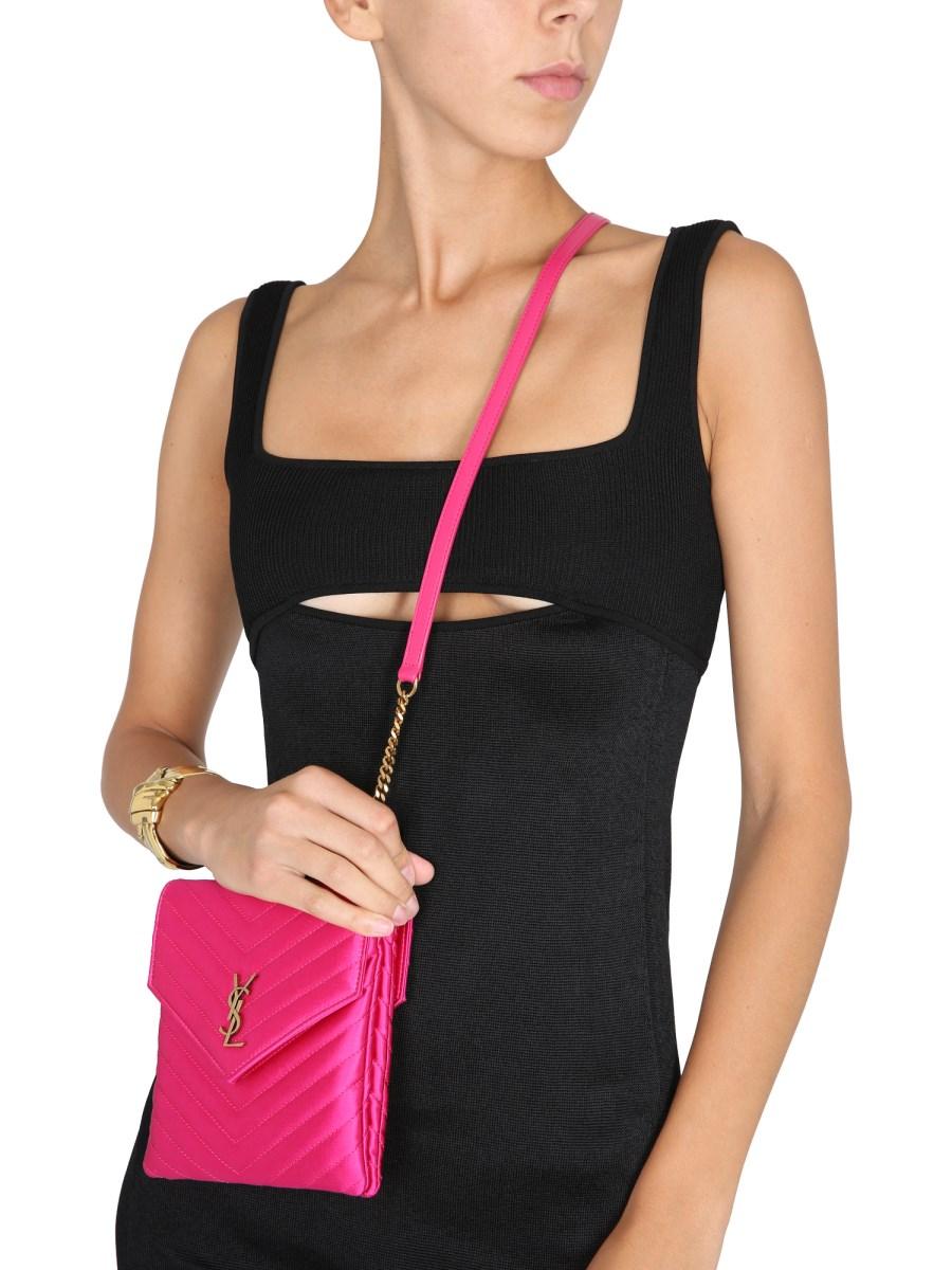 SAINT LAURENT ABITO CORTO SMANICATO IN VISCOSA