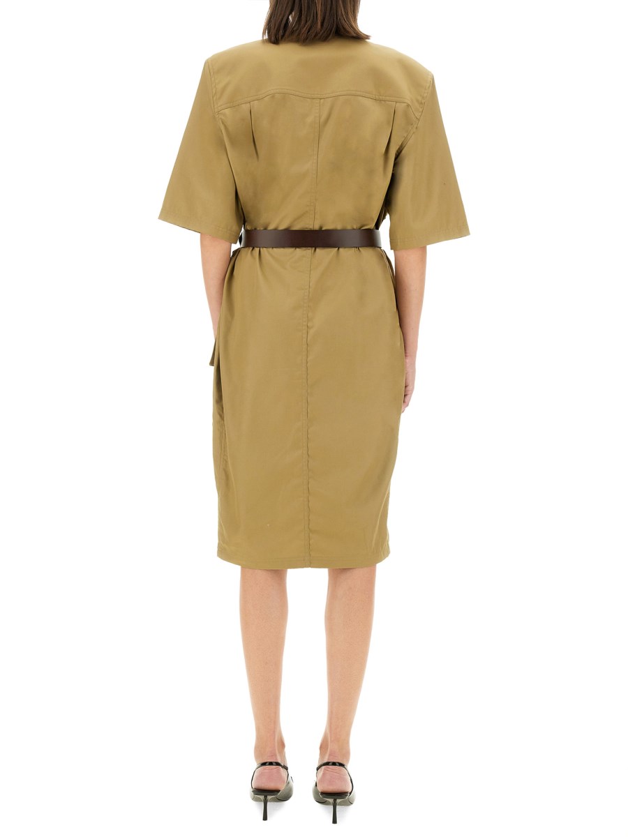 SAINT LAURENT ABITO "SAHARIENNE" IN TWILL DI COTONE