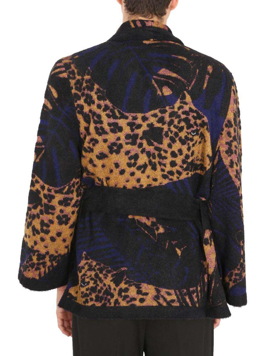 SAINT LAURENT ACCAPPATOIO CORTO MISTO LANA