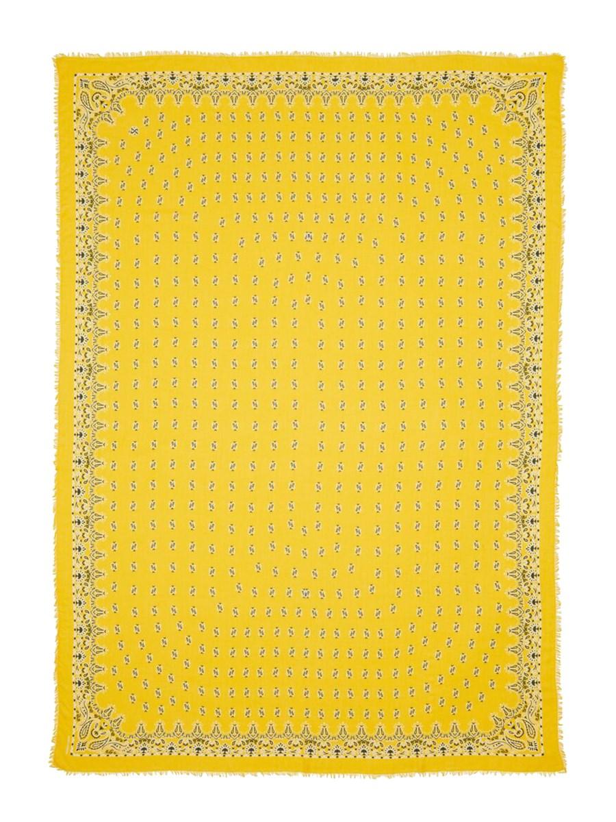 SAINT LAURENT AMPIA BANDANA IN MISTO CASHMERE