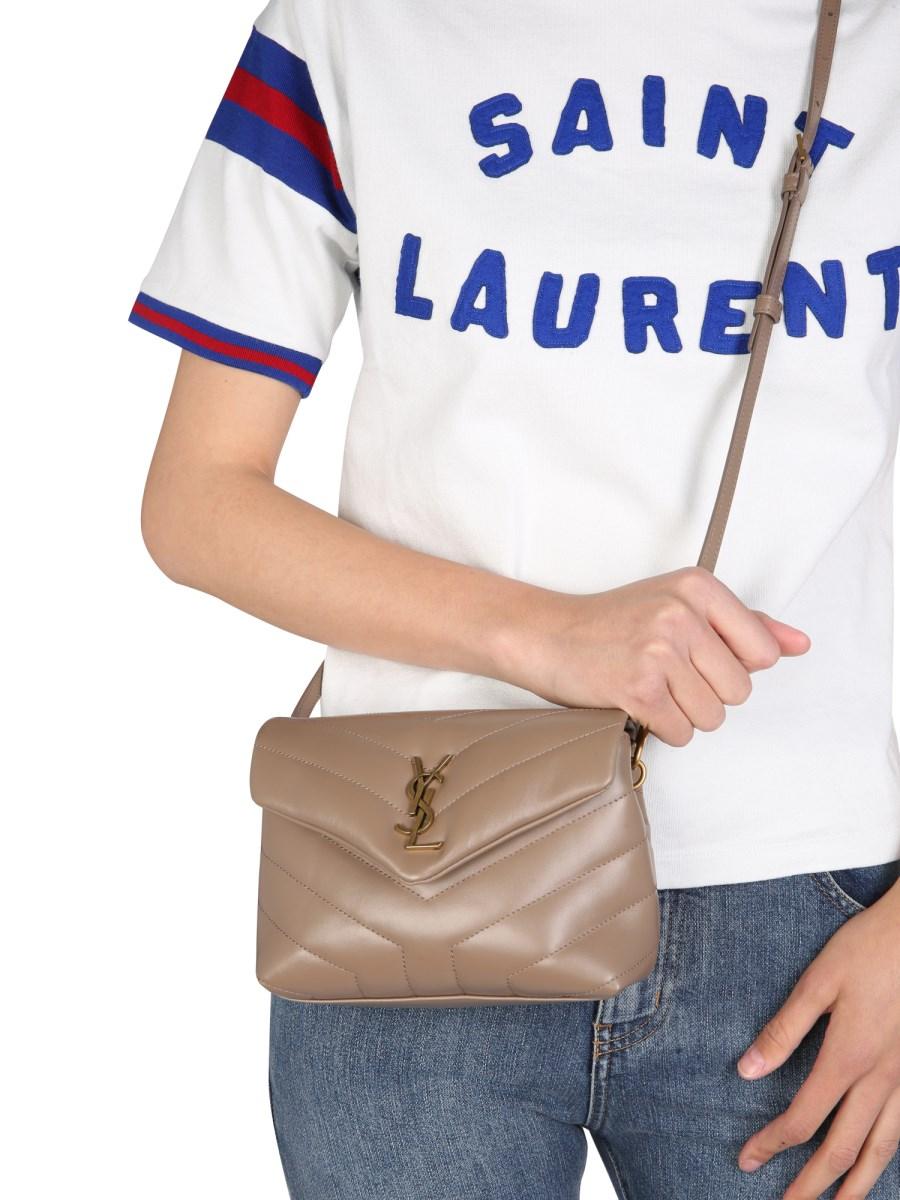 SAINT LAURENT BERMUDA LUNGO IN DENIM DI COTONE