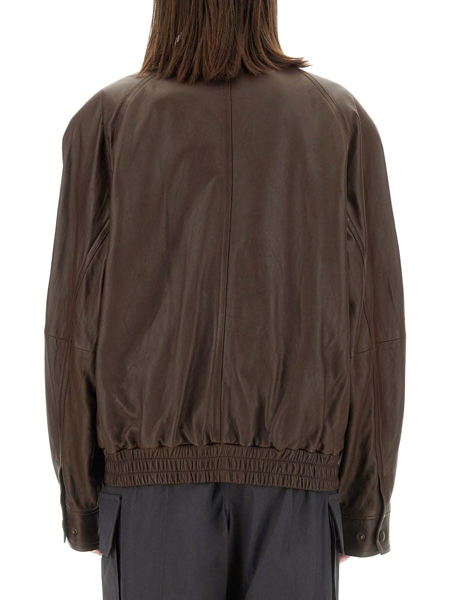 SAINT LAURENT BOMBER IN PELLE