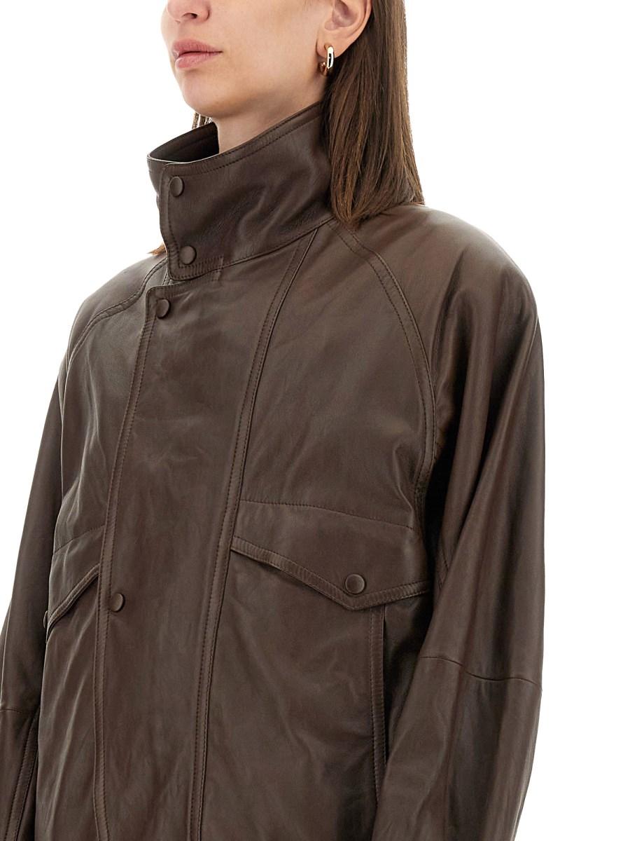 SAINT LAURENT BOMBER IN PELLE