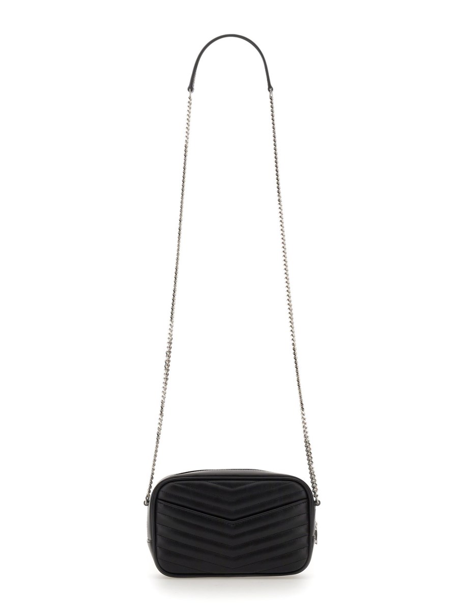 SAINT LAURENT BORSA "LOU" MINI IN PELLE TRAPUNTATA