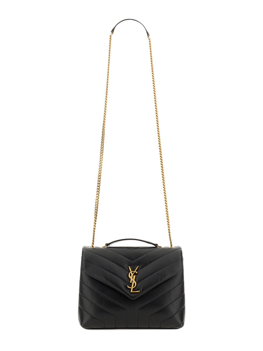 SAINT LAURENT BORSA LOULOU SMALL IN PELLE