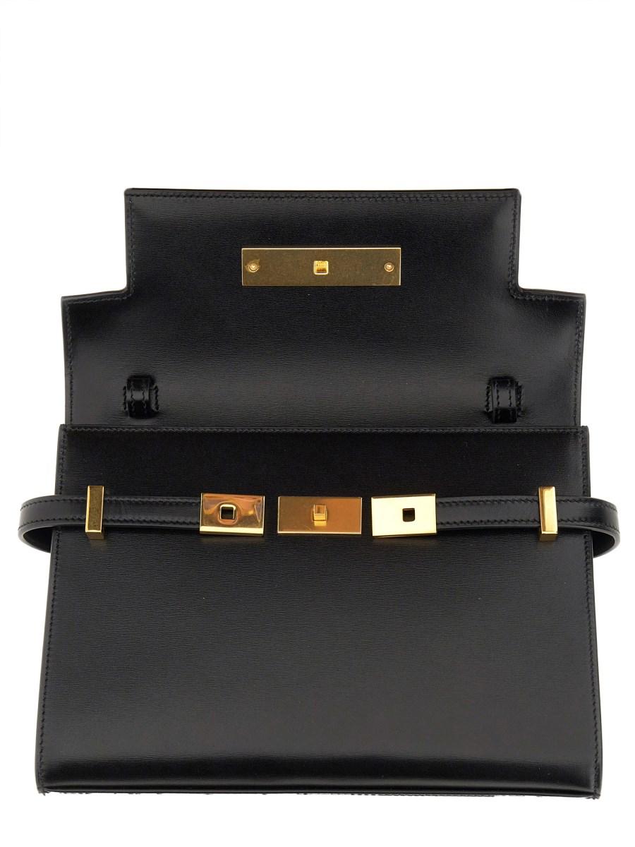 SAINT LAURENT BORSA MANHATTAN SMALL IN PELLE