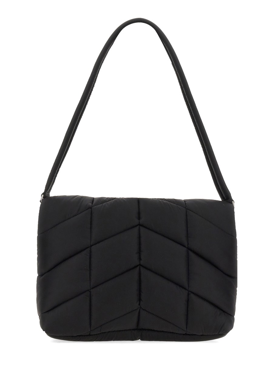 SAINT LAURENT BORSA MESSANGER PUFFER IN NYLON